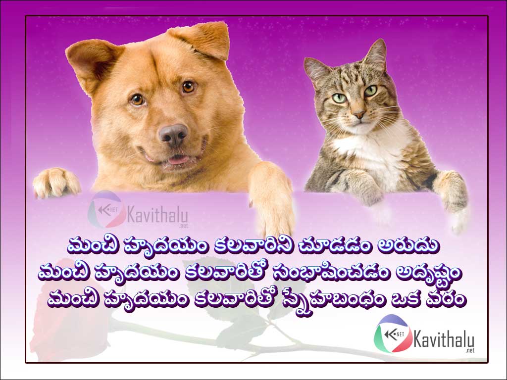 Beautiful Telugu Kavithalu Poem Lines Sms Quotes About Best Friends With Images For Facebook Sharing